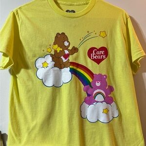 Care Bears Yellow T-Shirt with Rainbow Design